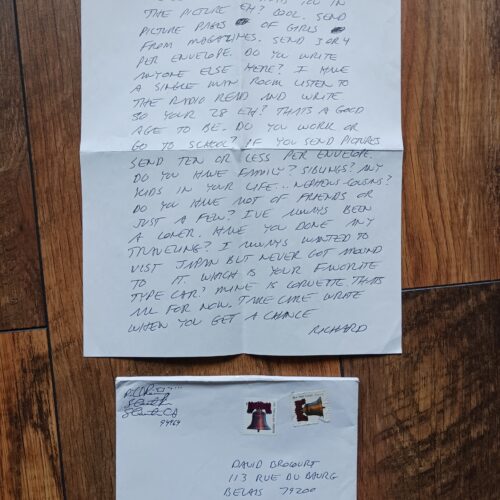 Richard Ramirez : Letter