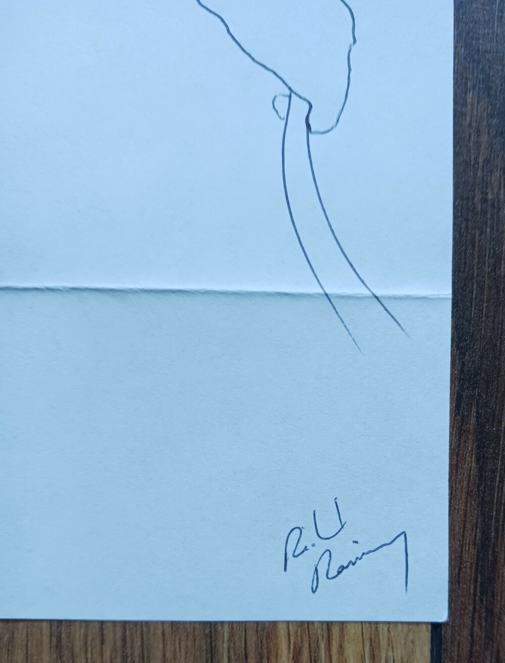 Richard Ramirez : Lettre et dessin