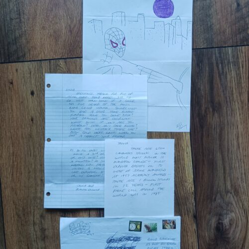 Richard Ramirez : Lettre et dessin