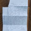 Richard Ramirez : Lettre et note