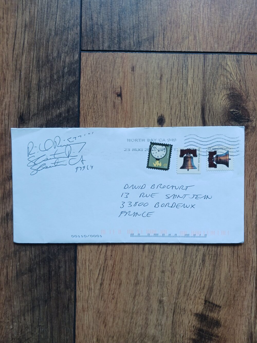 Richard Ramirez : Lettre et note